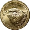 American Gold Eagles, BU Button Right