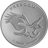 Asahi Freedom Silver Round Obv