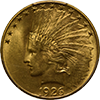 $10-indian, MS64 Obverse