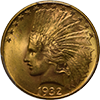 $10 Indian Eagles Button Left