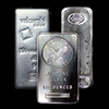 Misc 100 oz Silver Bars Left
