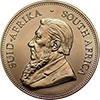 South African Krugerrands, BU Button Left