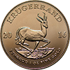 South African Krugerrands, BU Button Right