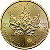 Canada Gold Maple Leafs, BU Button Right