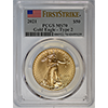 American Gold Eagles, Certified Button Left