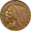 US Gold Coins by Date Button Left