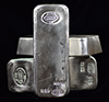 Asahi 100 oz Silver Bars Left