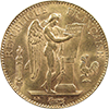 World Gold Coins Button Left