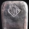 JM 100 oz silver bar logo