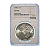 Morgan silver dollar MS65 obv