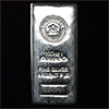 RCM 100 oz Silver Bars Left