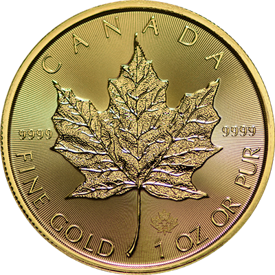 Canadian Maple Leaf Gold Coins for Sale