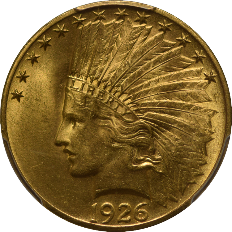 $10 Indian Gold MS64