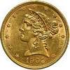U.S. $5.00 Liberty Gold AU