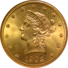 1903-S Coronet Motto $10 NGC MS-66 (657804301)