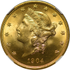 1904 Coronet Type 3 $20 NGC MS-66 (006332845006)