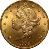 1904 Coronet Type 3 $20 PCGS MS-66 (1066043082093)