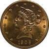 U.S. $10 Liberty Gold AU