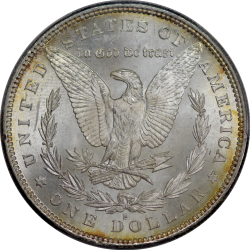 $1 Morgan Dollars 1879-S MS-67+ reverse