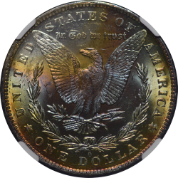 $1 Morgan Dollars 1883-O MS-63 reverse