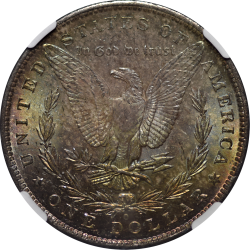 $1 Morgan Dollars 1883-O MS-64 reverse