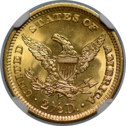 https://www.amergold.com/images/numis/250/1903p2.5ln673815971005_750r.png.50 Liberty Coronet 1903 MS-67 reverse